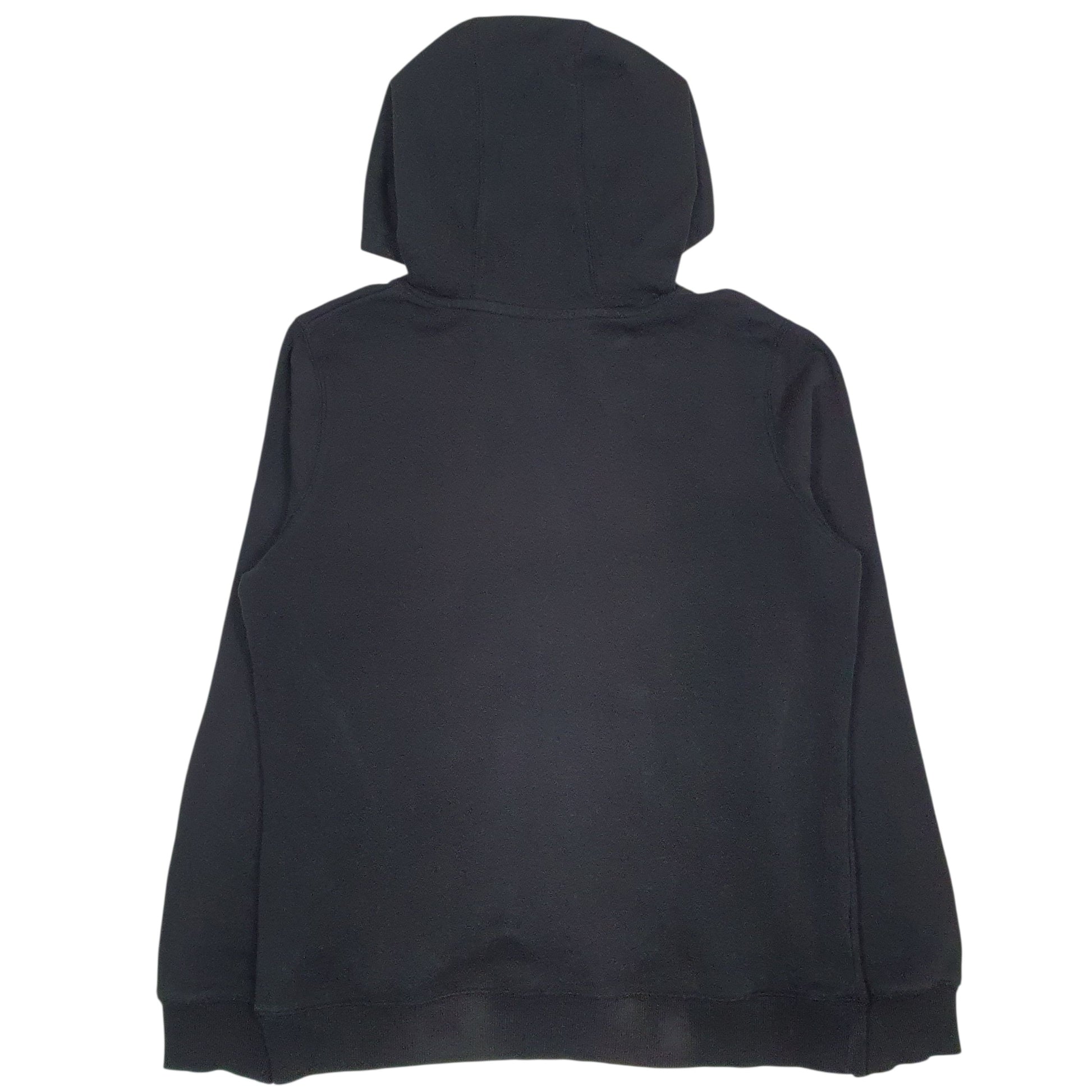 Womens Black Champion Spellout Hoodie Jumper