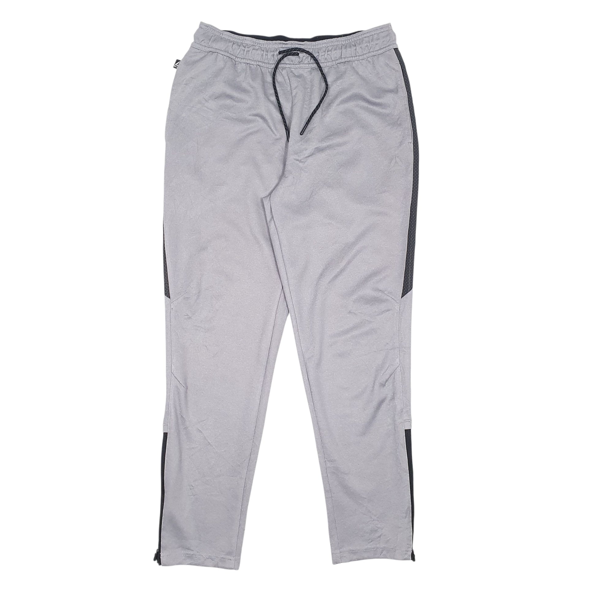 Mens Grey Reebok Active Wear Jogger Trousers