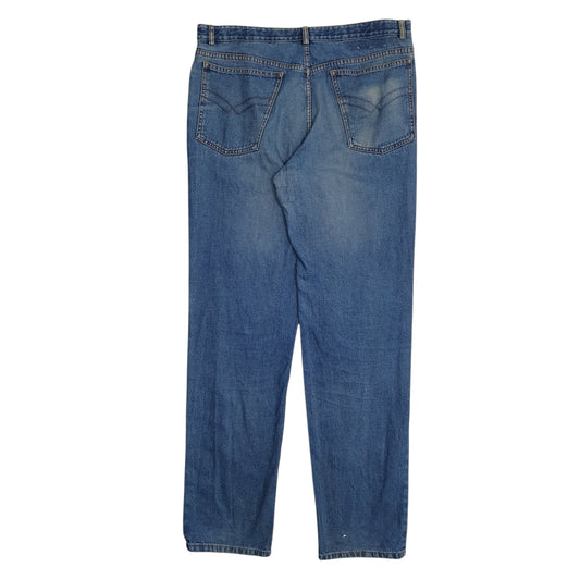 Mens Blue Burberry   Jeans