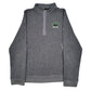 Mens Grey Under Armour Notre Dame Swim & Dive Quarter Zip Jumper