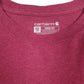Womens Burgundy Carhartt   T Shirt