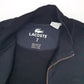 Mens Black Lacoste  Full Zip Jumper