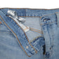 Womens Blue Levis 405 Hoodie Shorts
