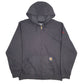 Mens Grey Carhartt  Full Zip Jumper