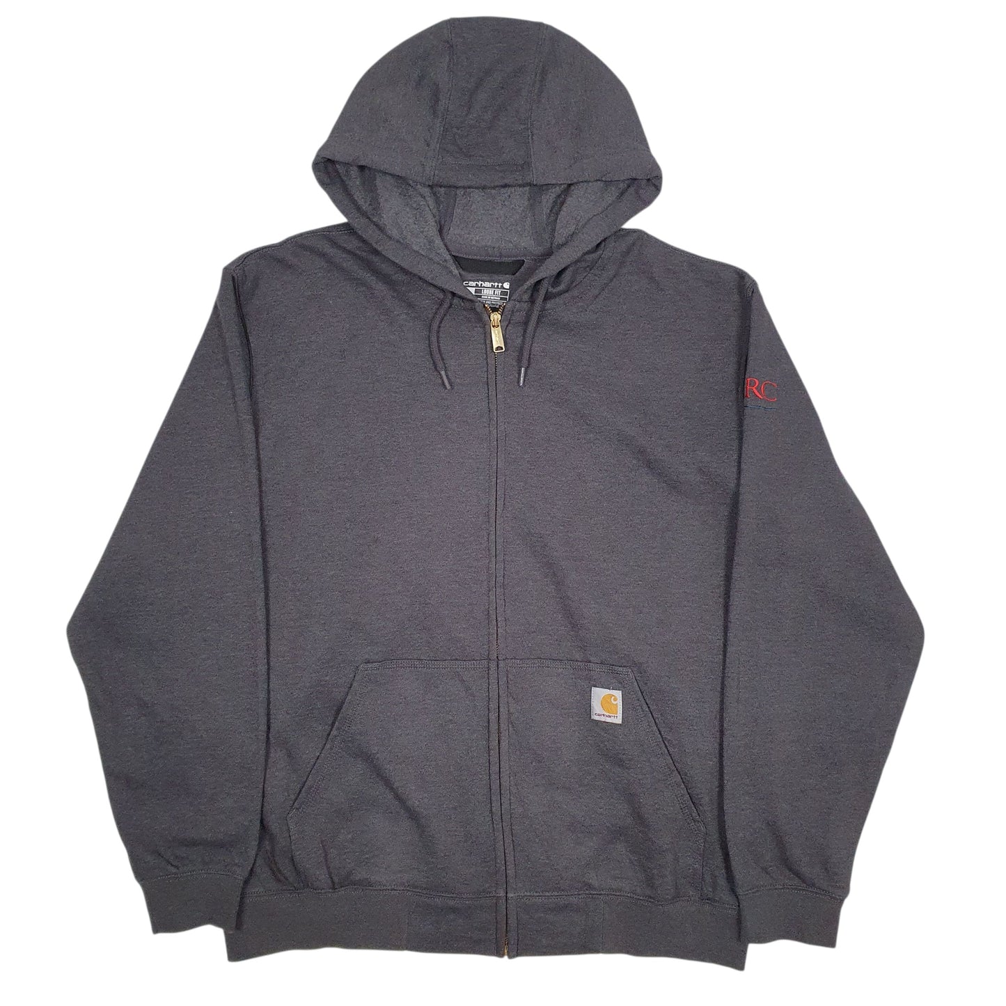 Mens Grey Carhartt  Full Zip Jumper