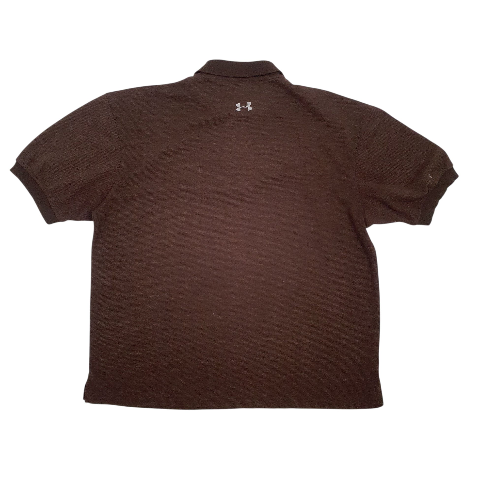 Womens Brown Under Armour Heat gear  Polo Shirt