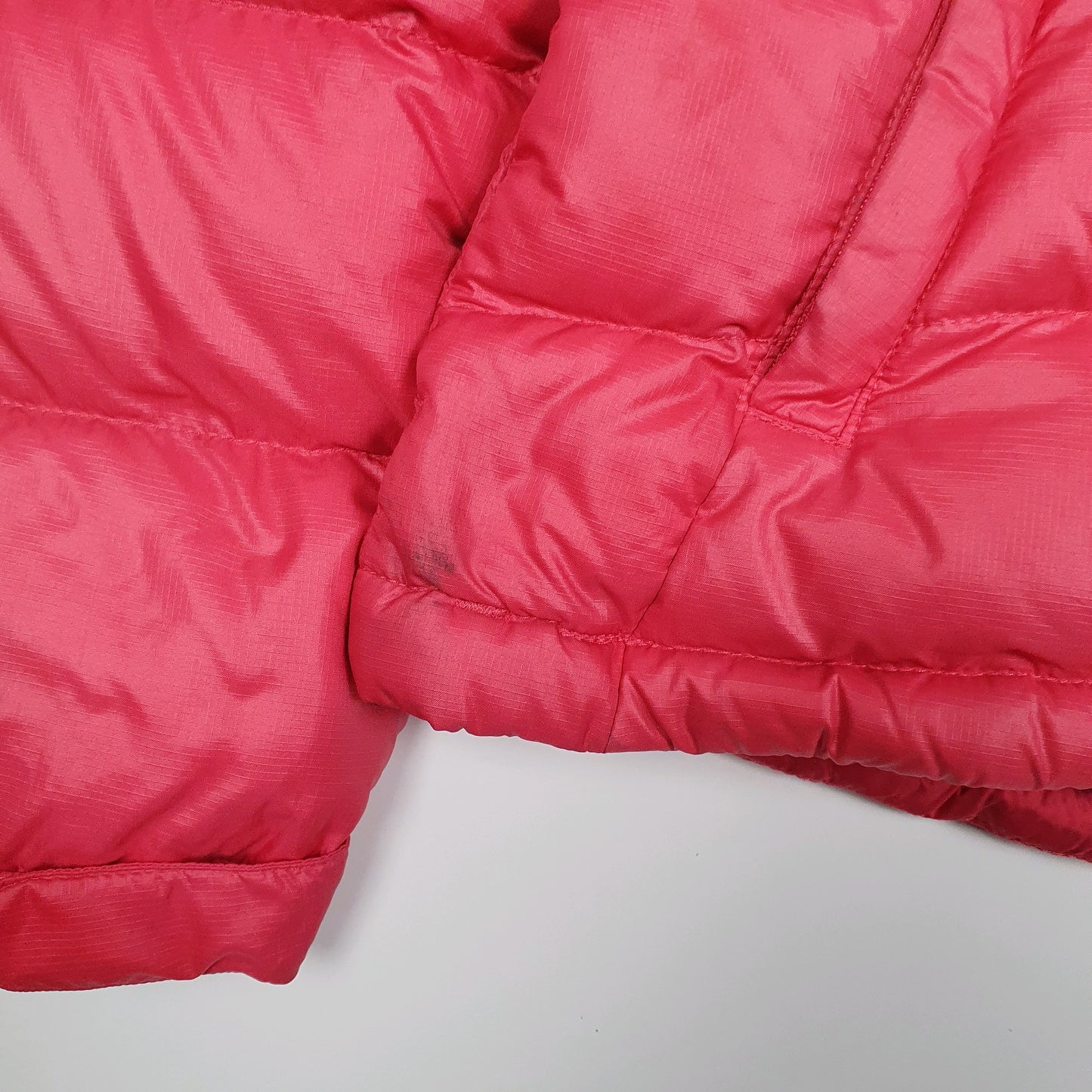 Womens Pink The North Face Nuptse  Coat