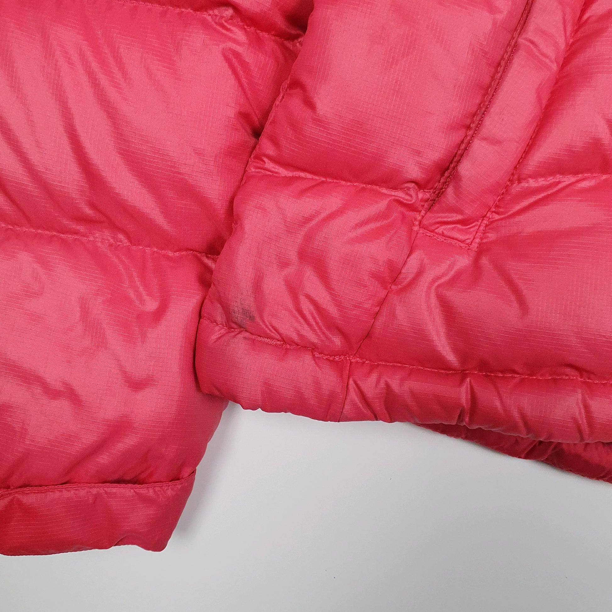 Womens Pink The North Face Nuptse  Coat