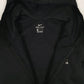 Mens Black Nike Dri Fit Longline Trench Crewneck Coat