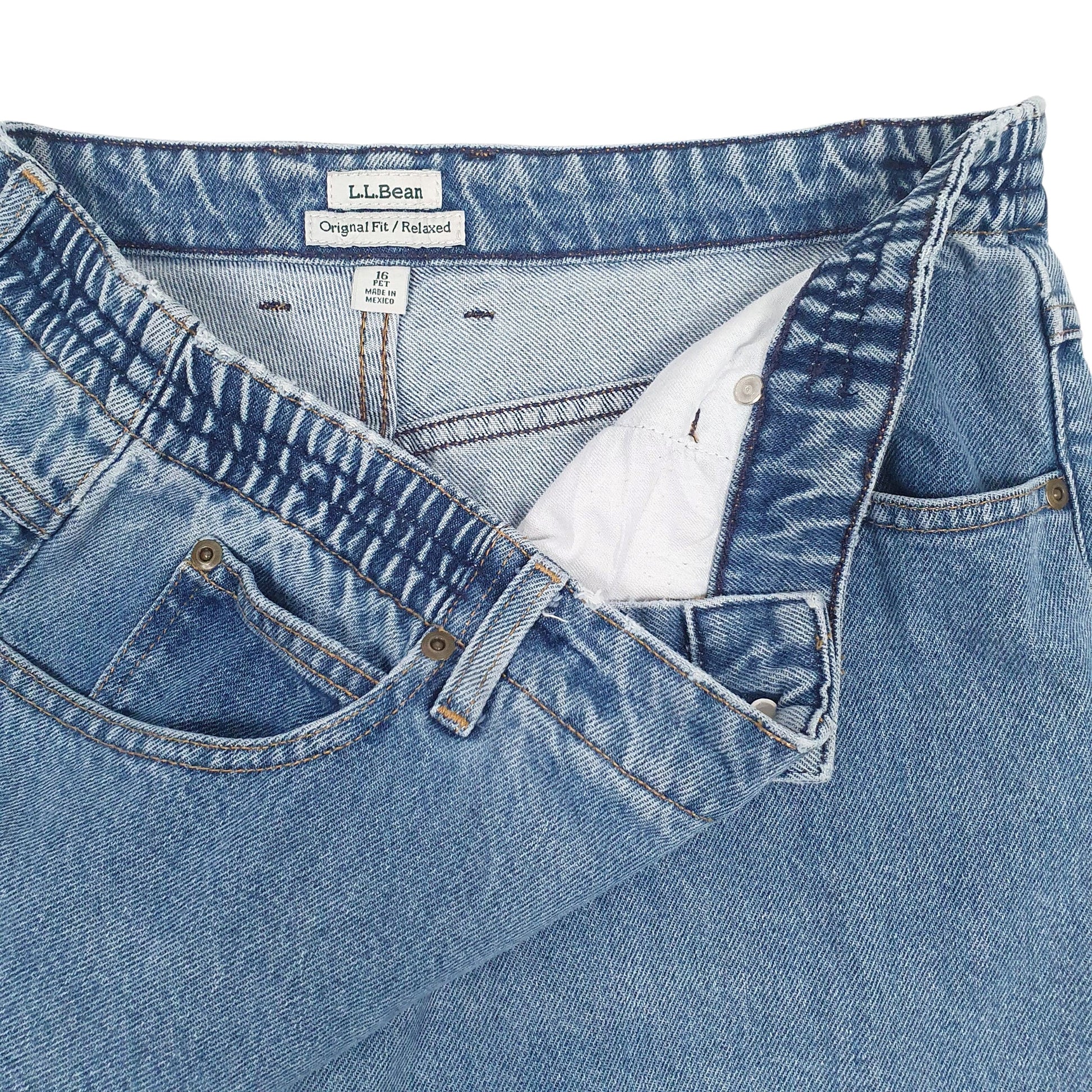 Womens Blue LL Bean   Jeans