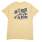 Mens Yellow Gildan   T Shirt