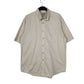 Mens Cream L.L.Bean  Short Sleeve Shirt