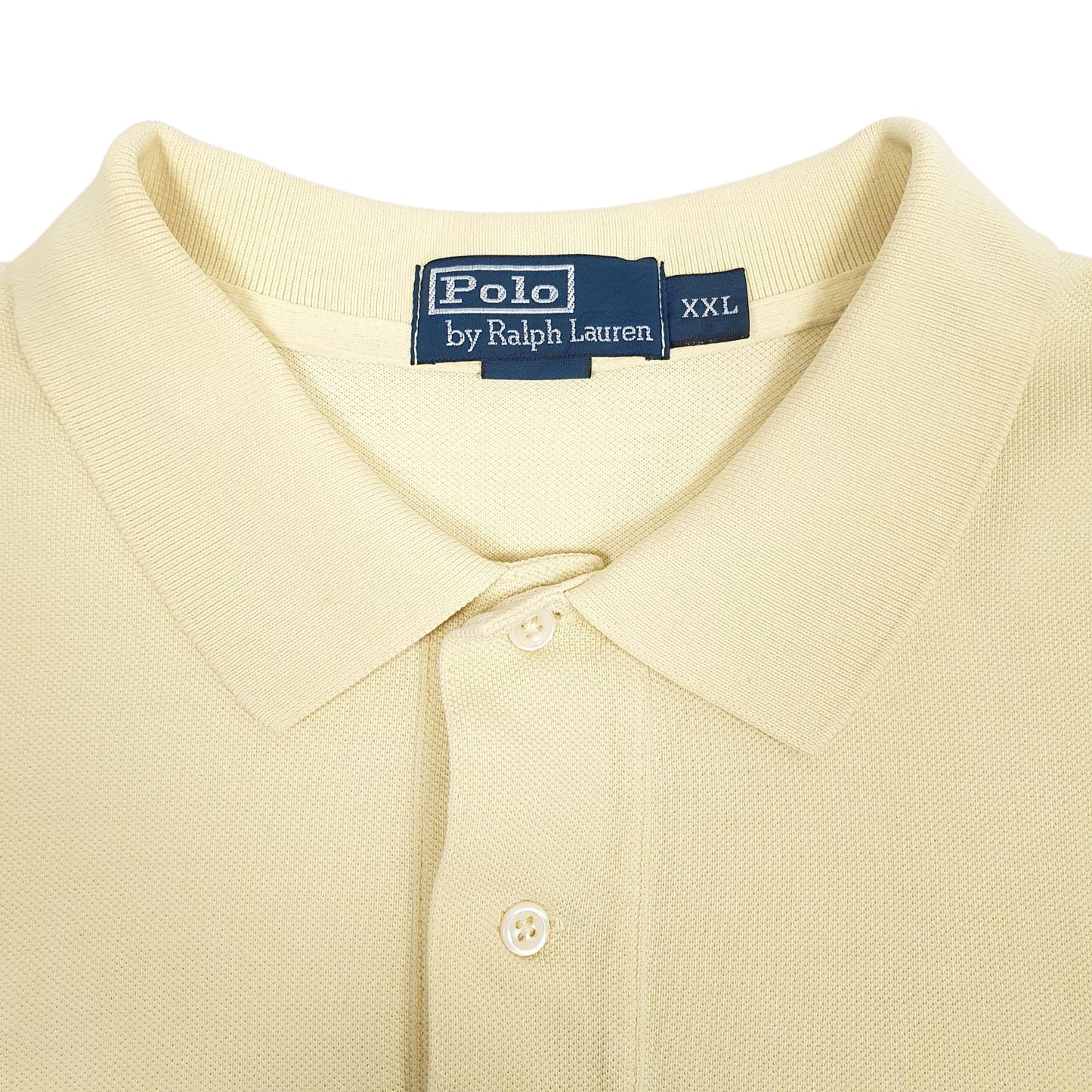 Mens Yellow Polo Ralph Lauren   Polo Shirt