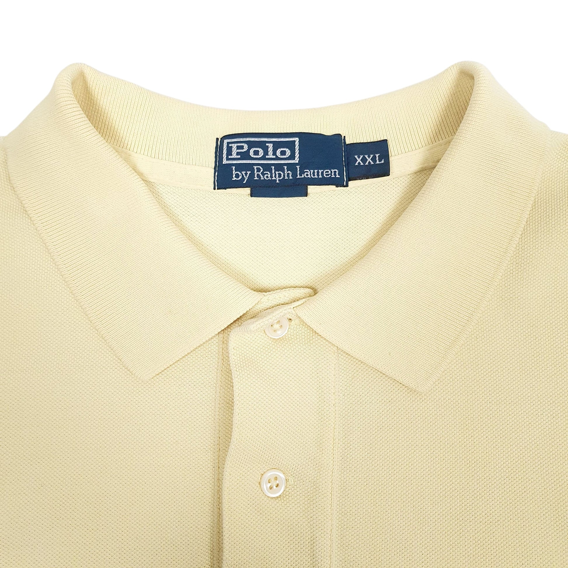 Mens Yellow Polo Ralph Lauren   Polo Shirt