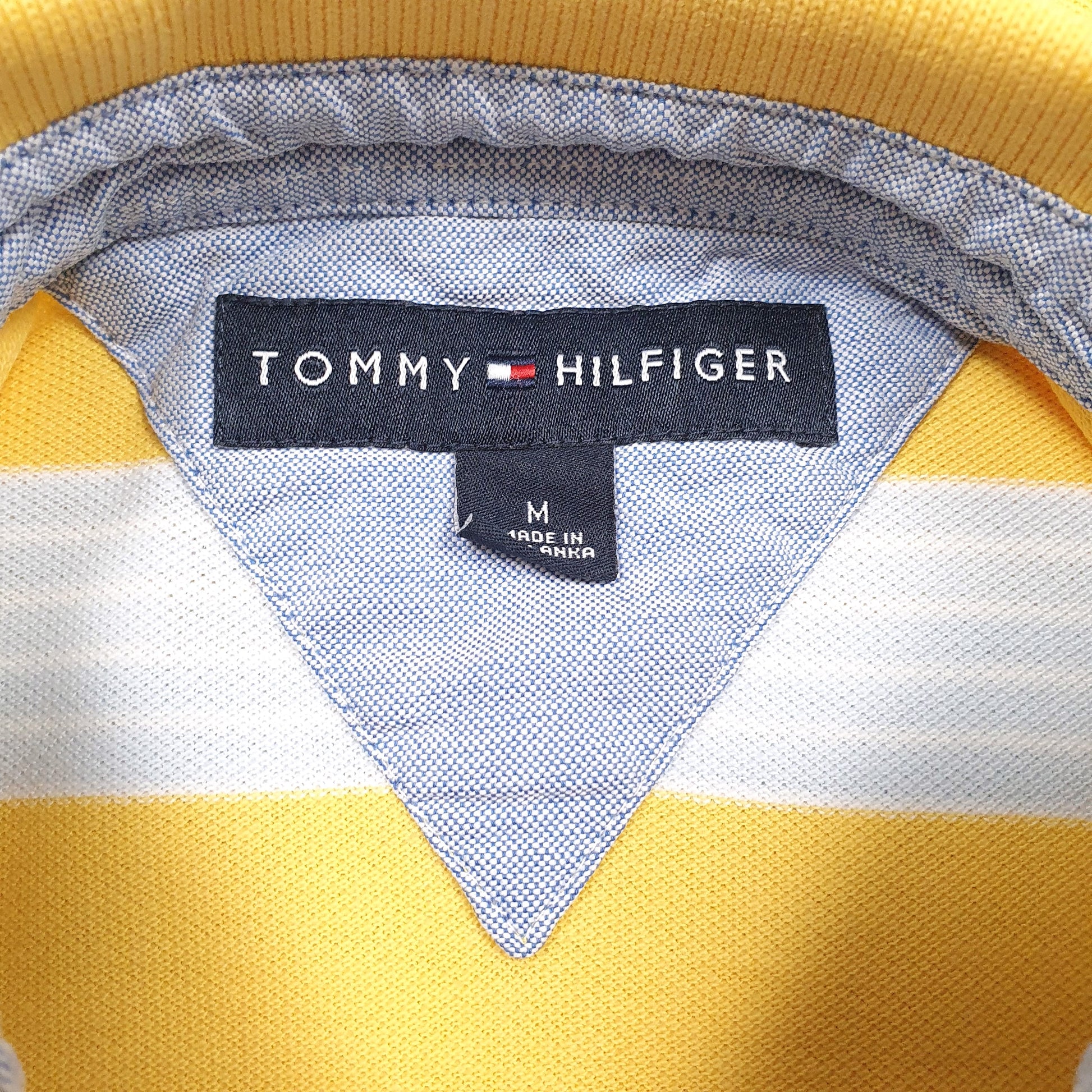 Mens Yellow Tommy Hilfiger   Polo Shirt