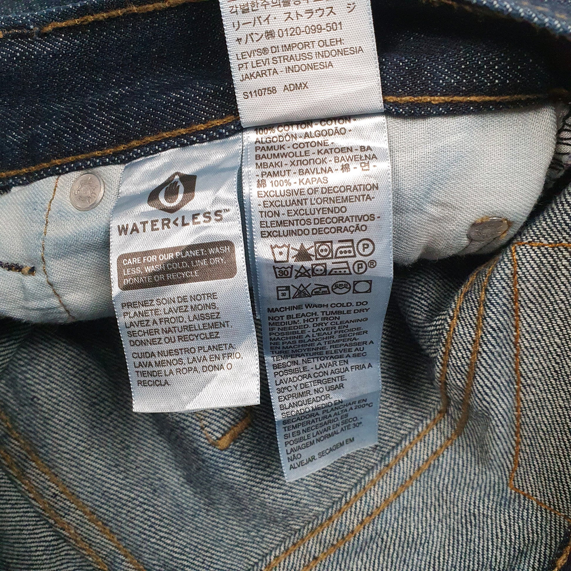 Mens Blue Levis   Jeans