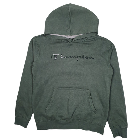 Womens Green Champion  Hoodie Jumper