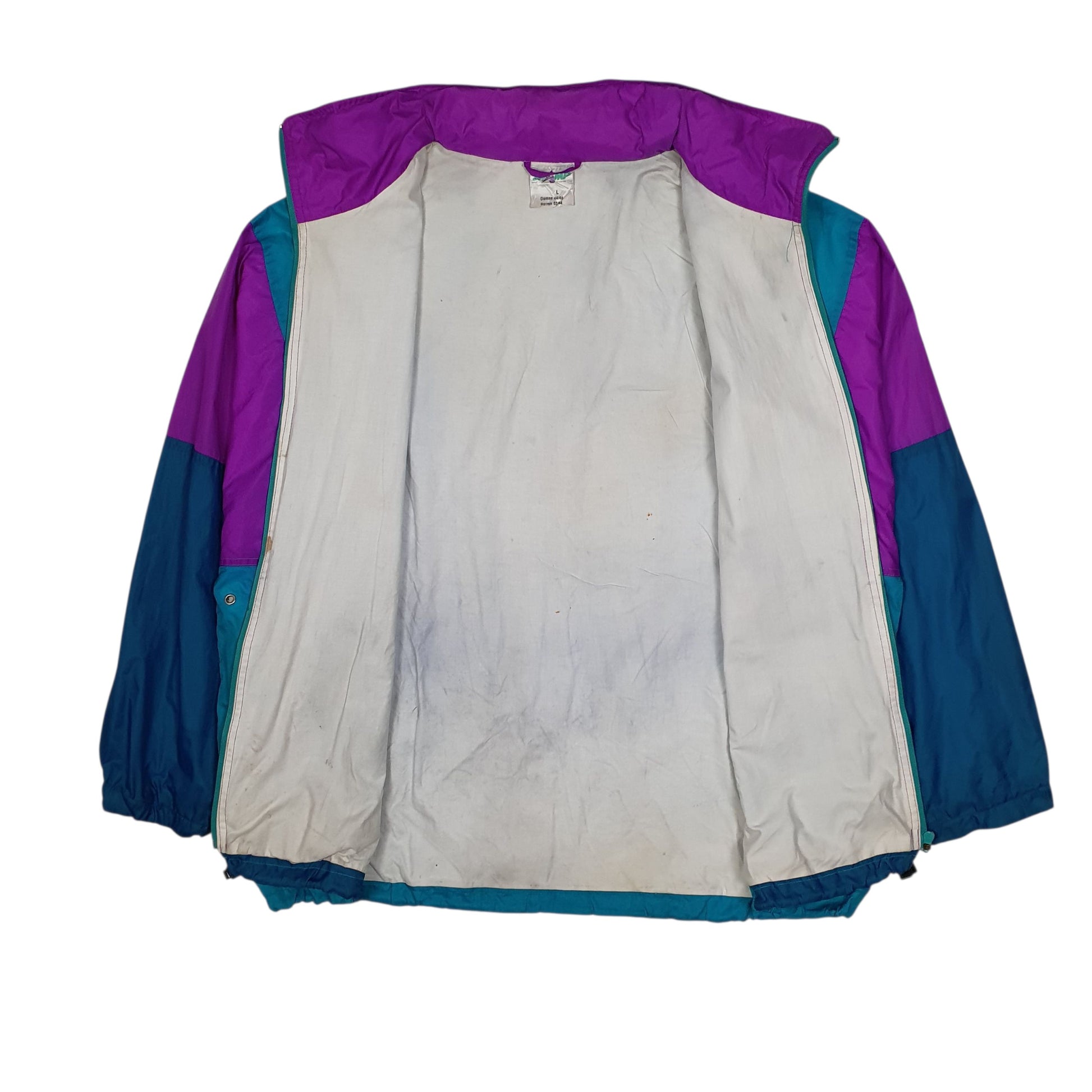 Mens Blue Shamp Vintage 90s  Coat