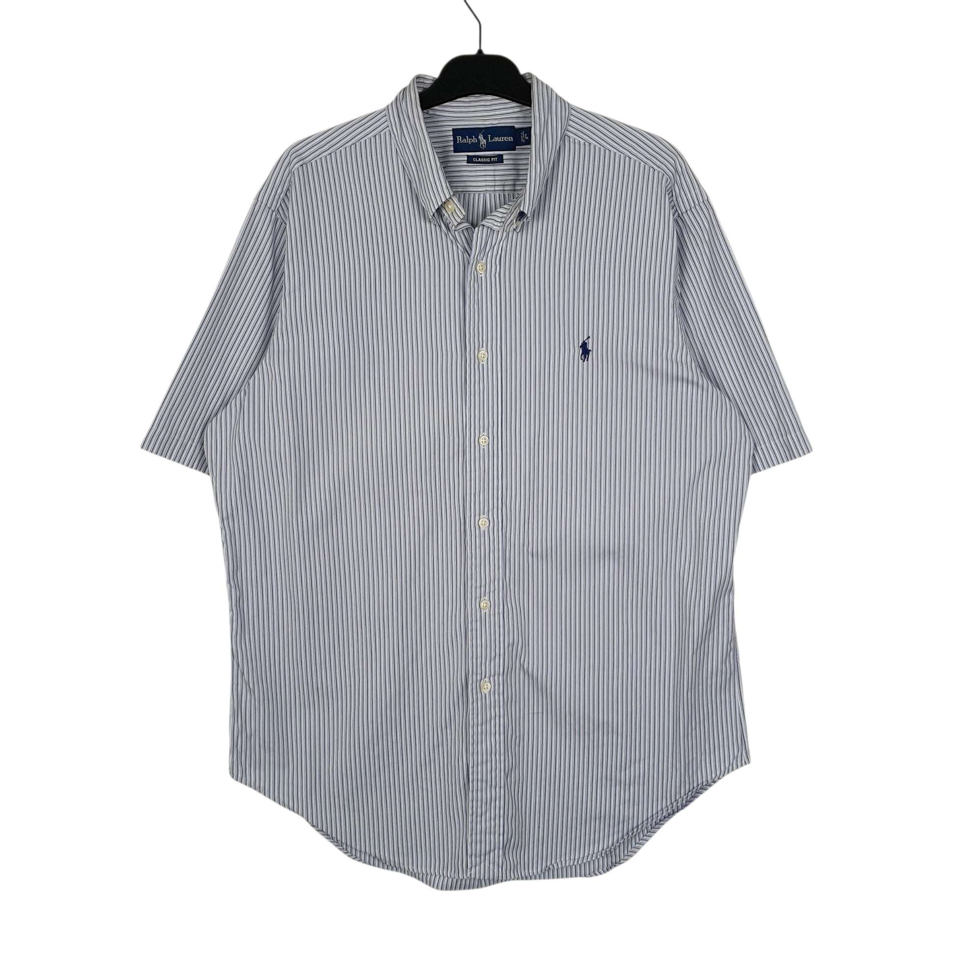 Mens Blue Ralph Lauren  Short Sleeve Shirt