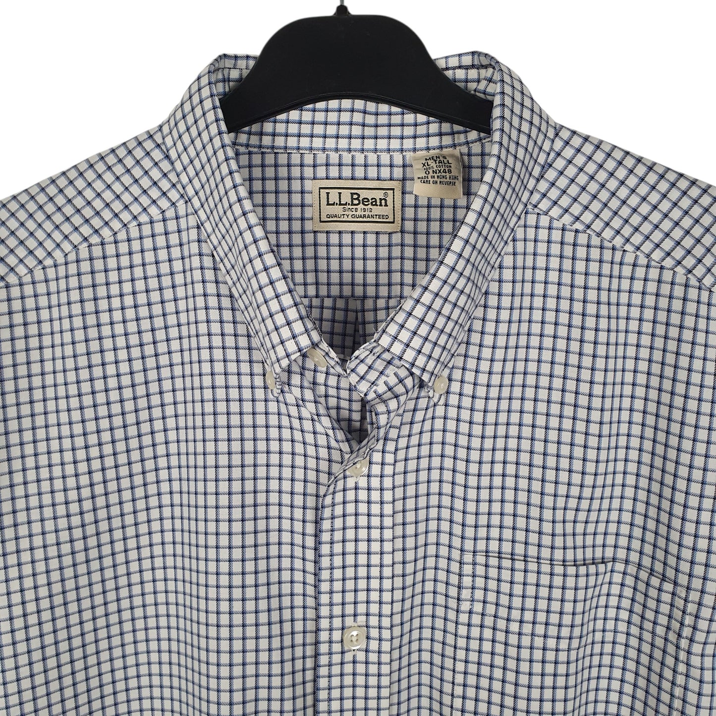 Mens Blue L.L.Bean   Shirt