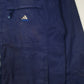 Mens Navy Adidas Vintage 90s Windbreaker  Coat