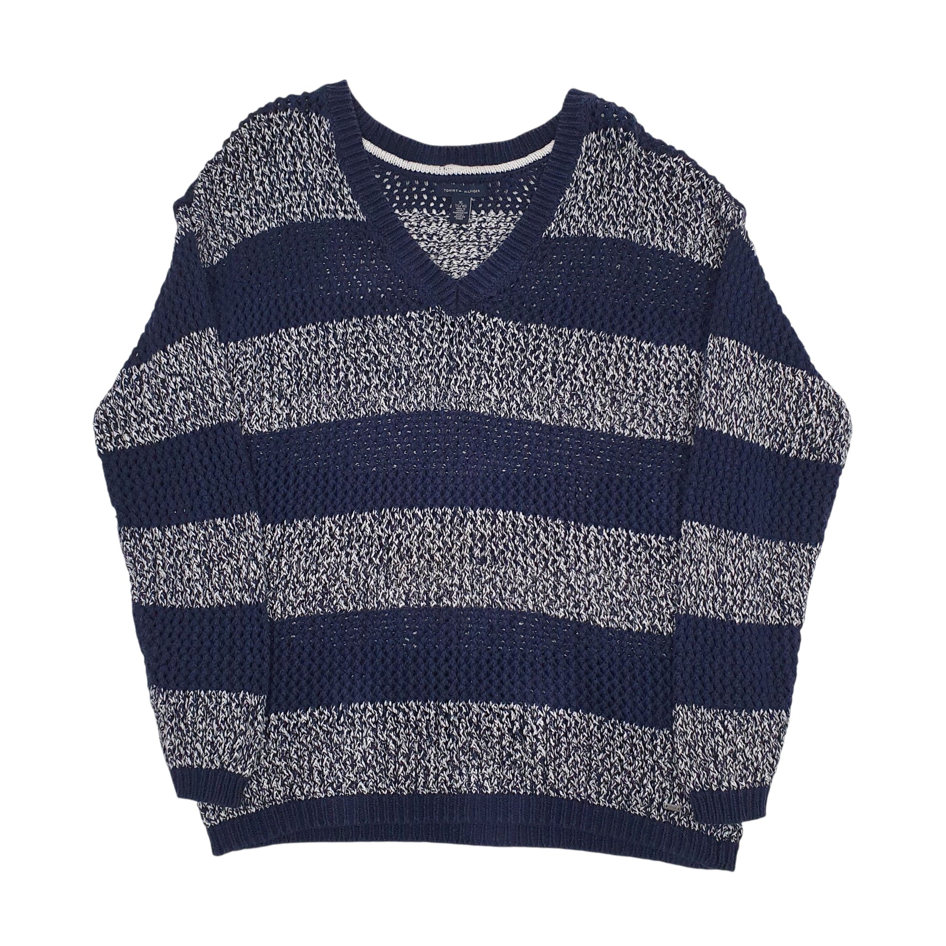 Womens Navy Tommy Hilfiger Knit  T Shirt