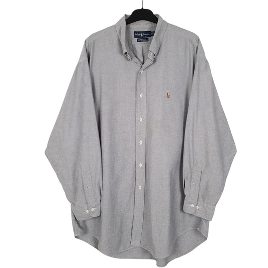 Mens Grey Ralph Lauren  Long Sleeve Shirt