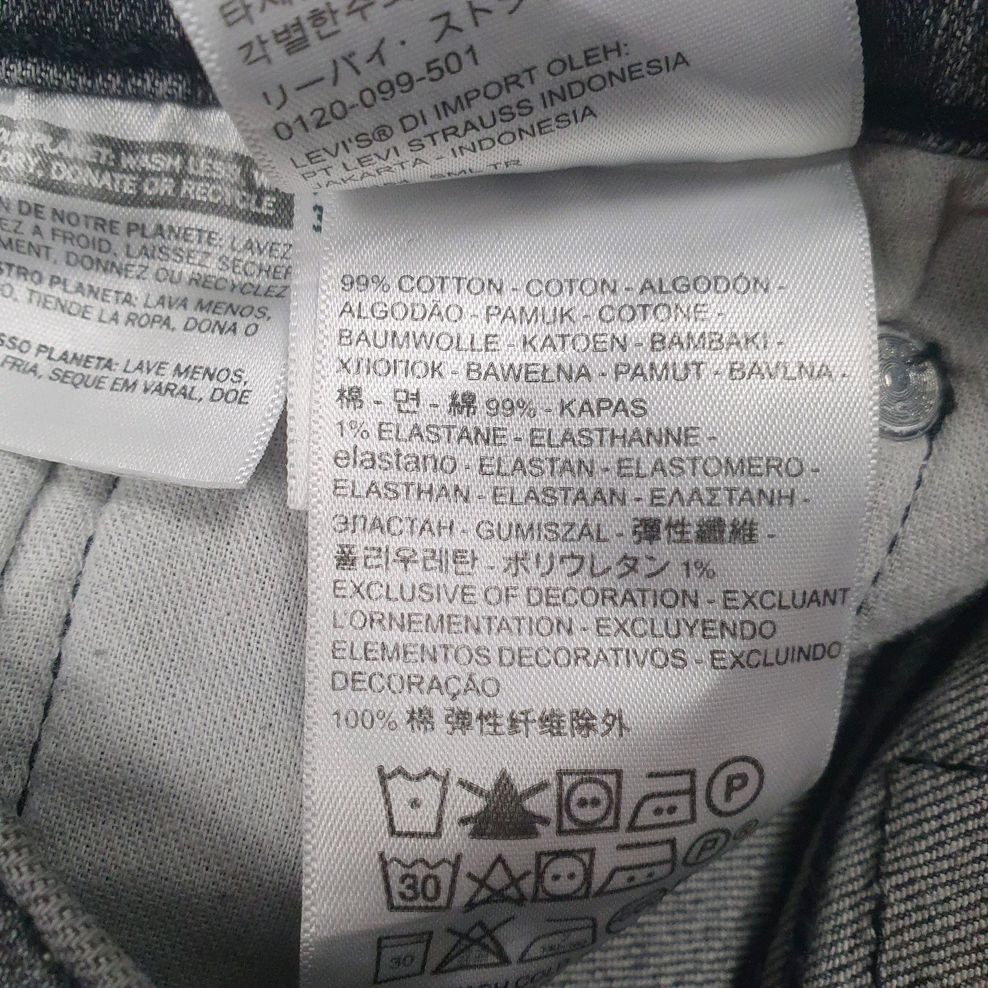 Mens Grey Levis   Jeans