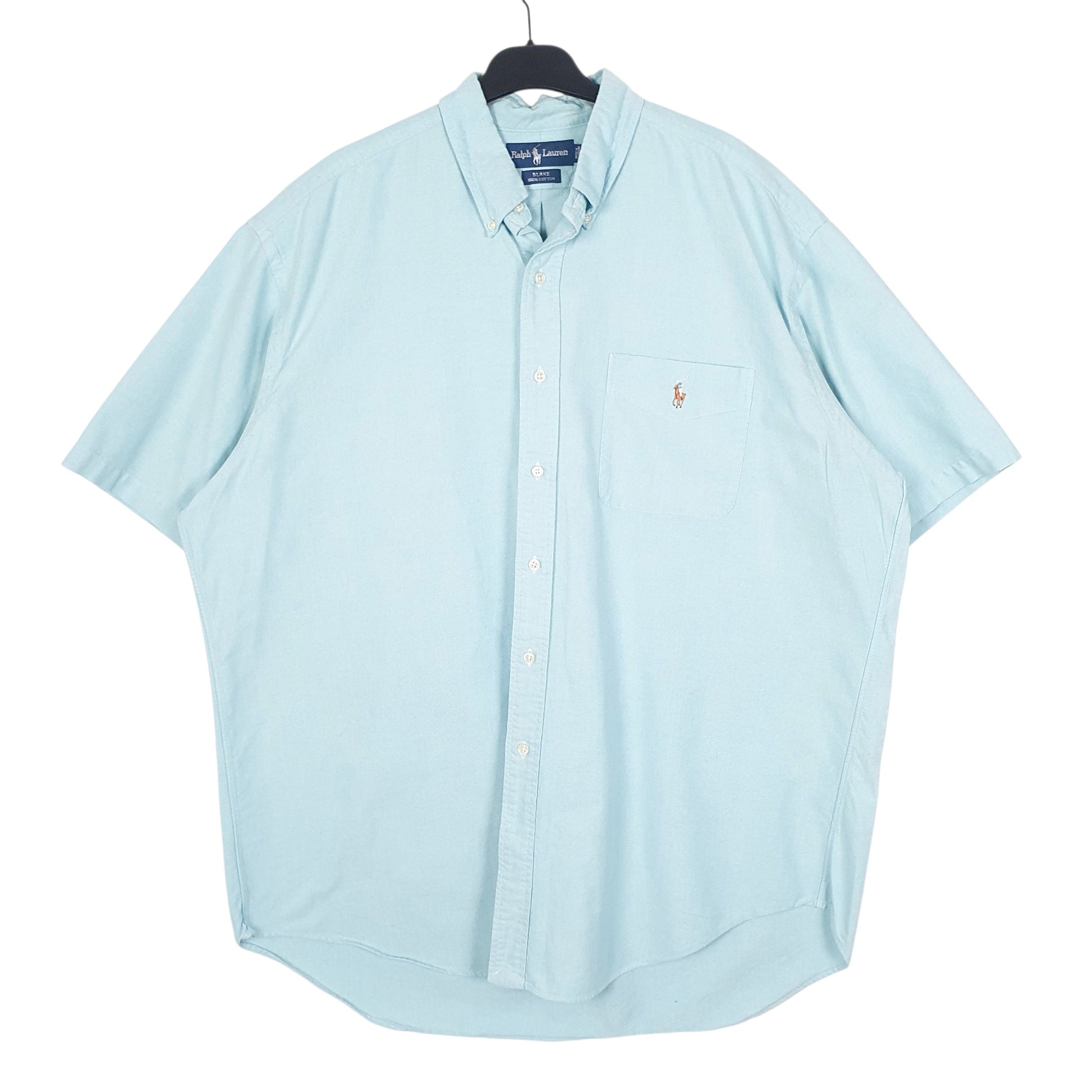 Mens Blue Ralph Lauren  Short Sleeve Shirt