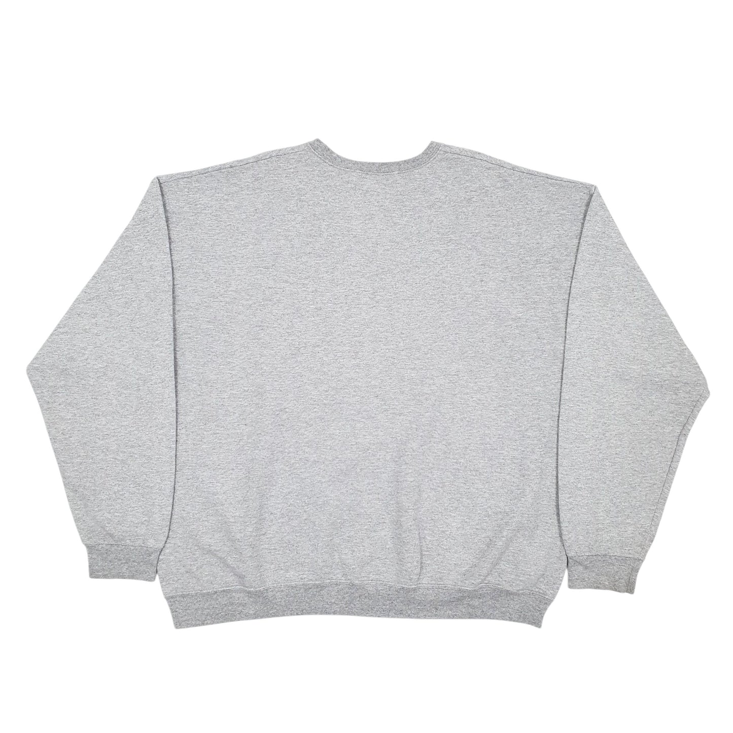 Mens Grey Champion Spellout Crewneck Jumper