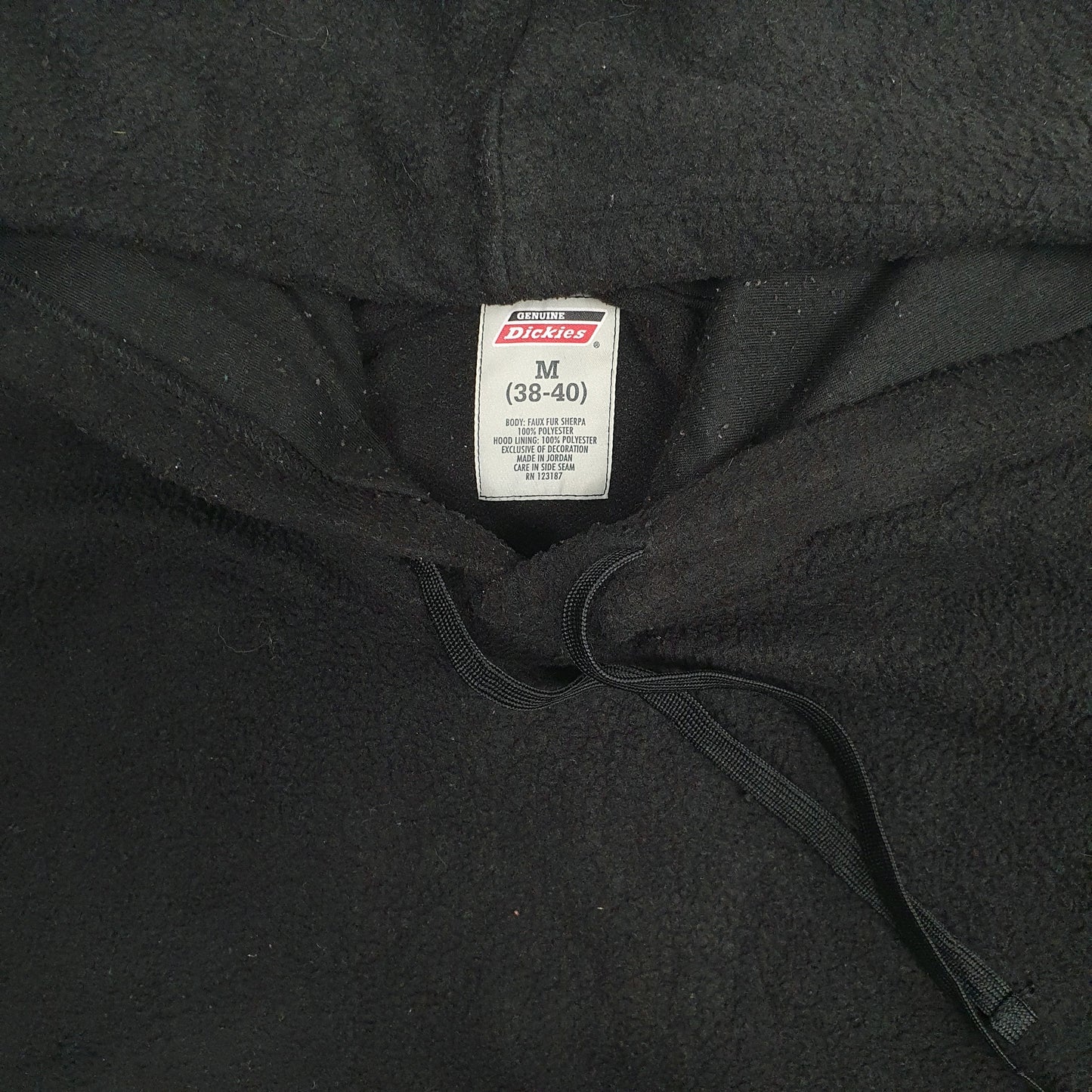Mens Black Dickies Lightweight Hoodie Jumper