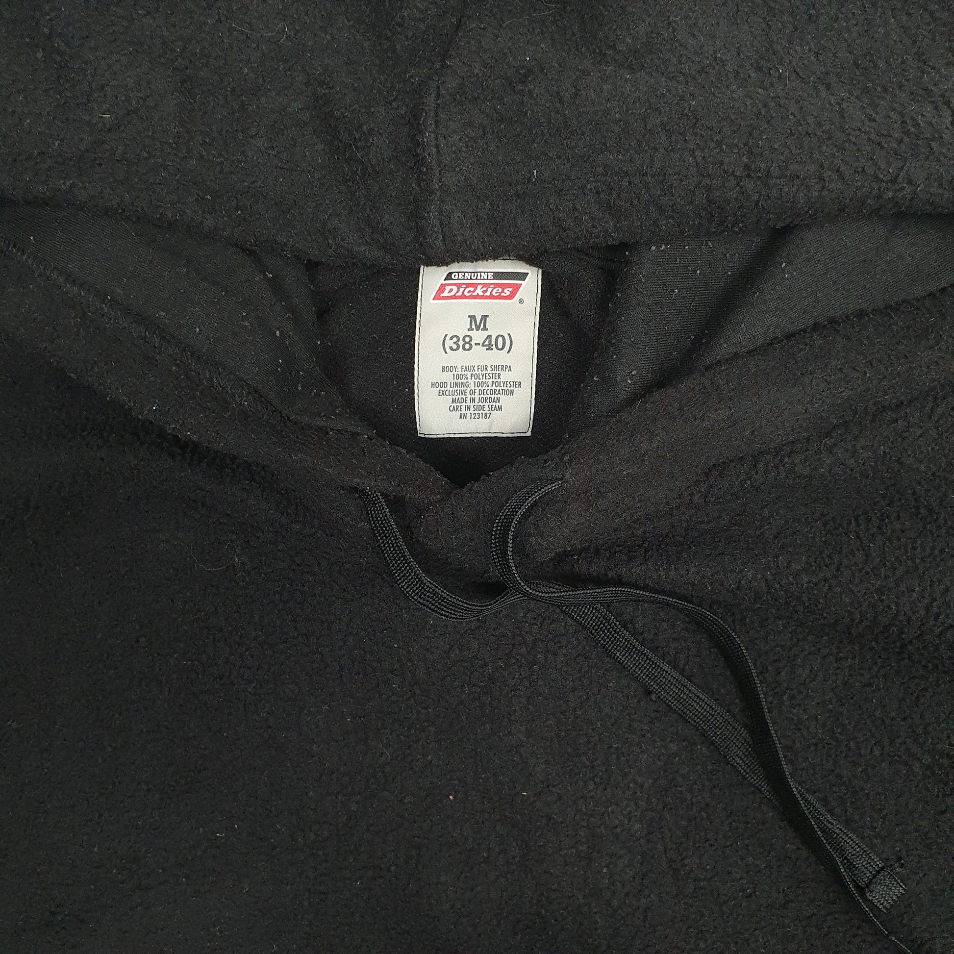 Mens Black Dickies Lightweight Hoodie Jumper