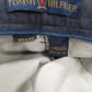 Mens Navy Tommy Hilfiger Pleated  Trousers