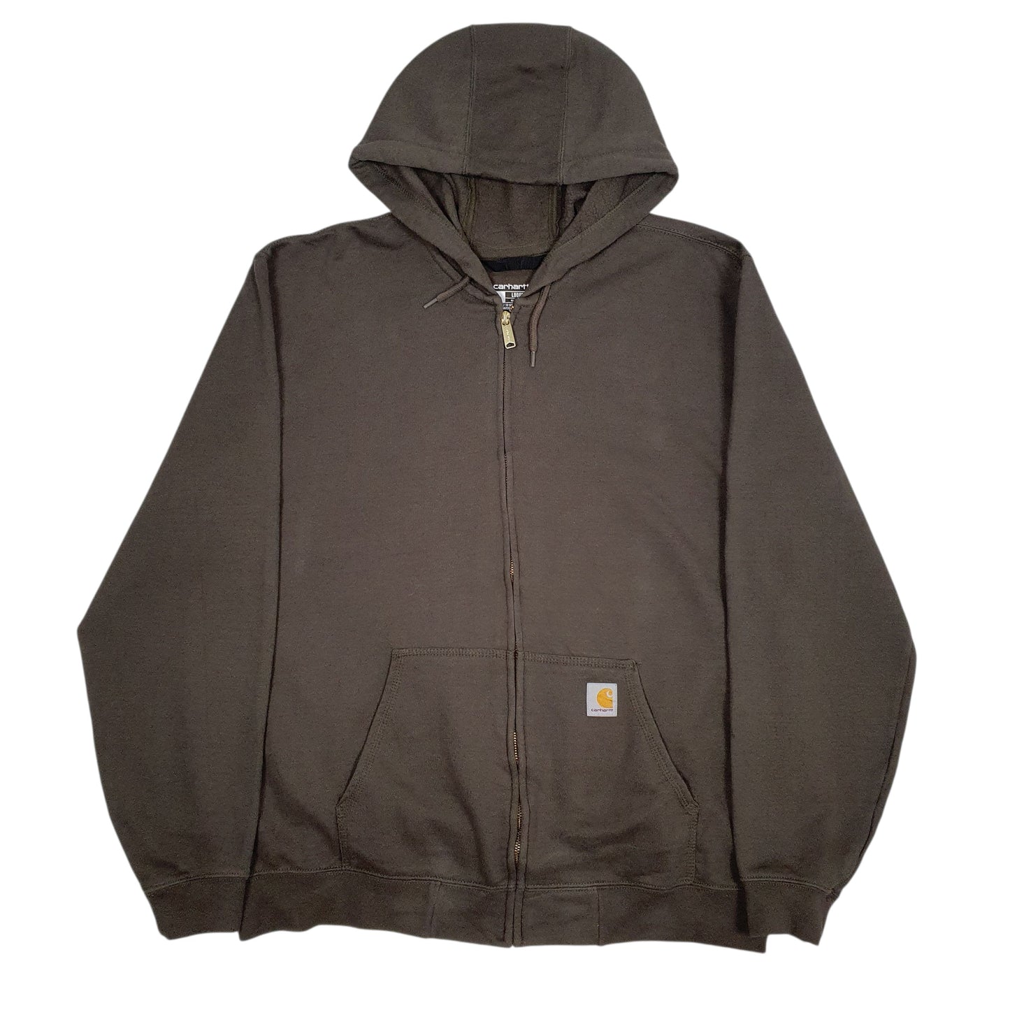 Mens Green Carhartt  Full Zip Jumper