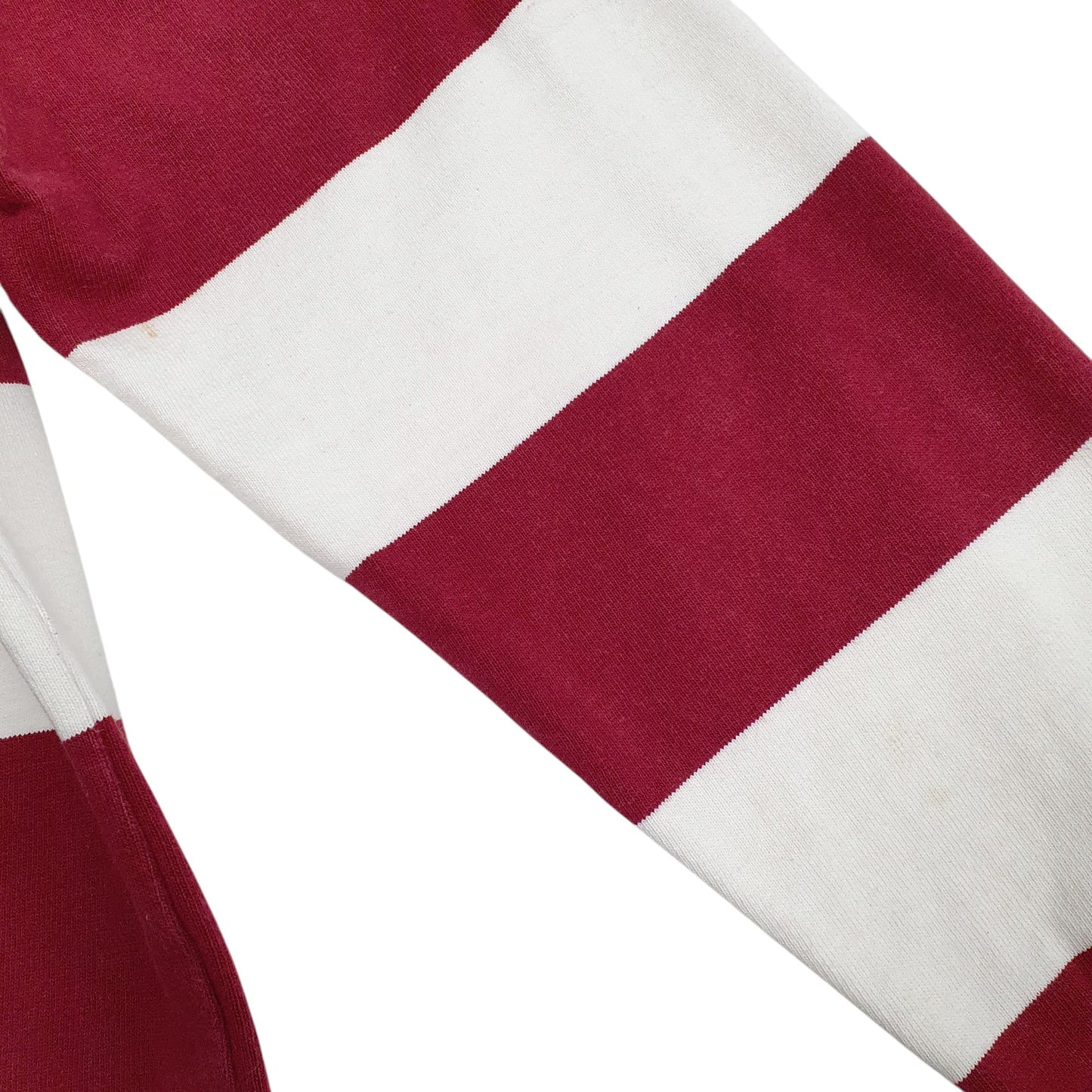 Mens Burgundy Barbarian Lacrosse Rugby Hoodie Polo Shirt