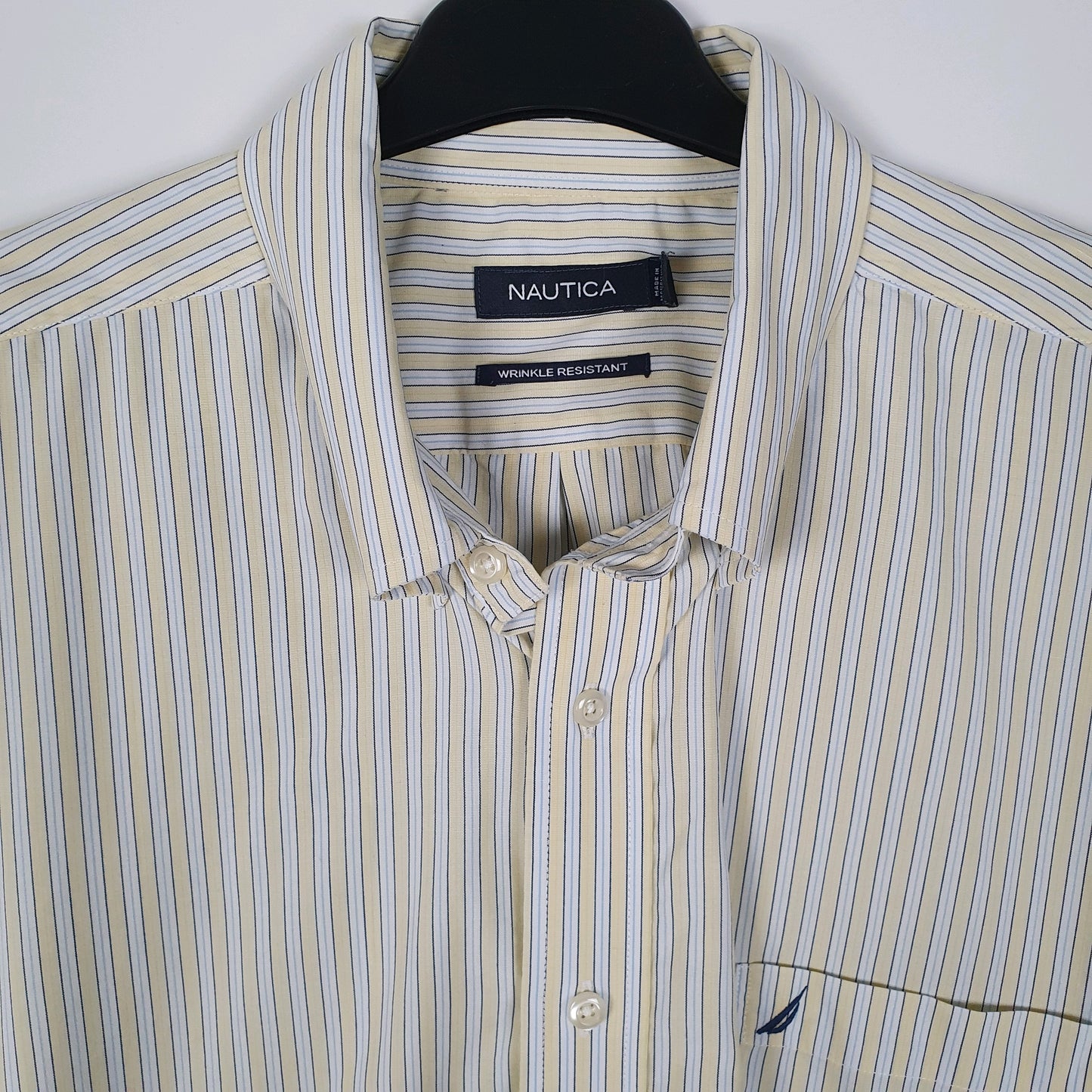 Mens Yellow Nautica   Shirt