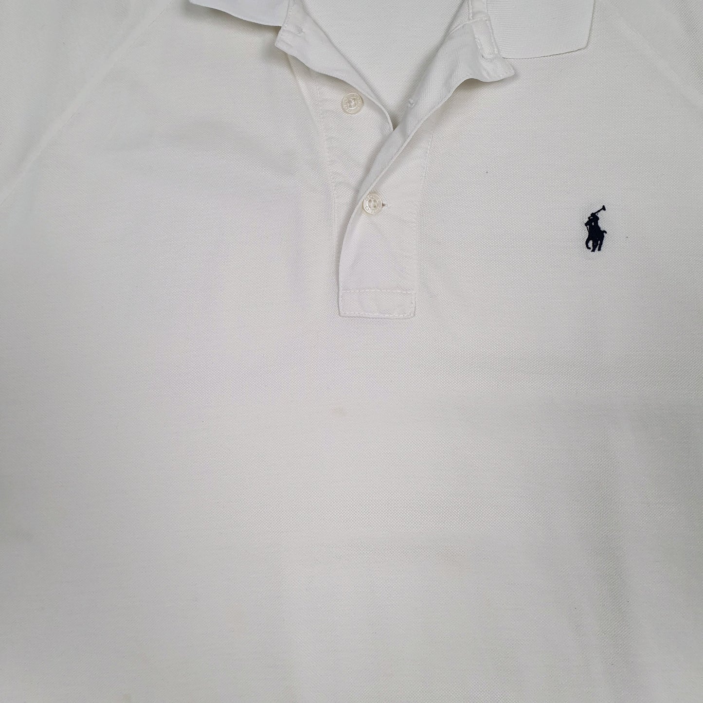 Mens White Polo Ralph Lauren Golf  Polo Shirt