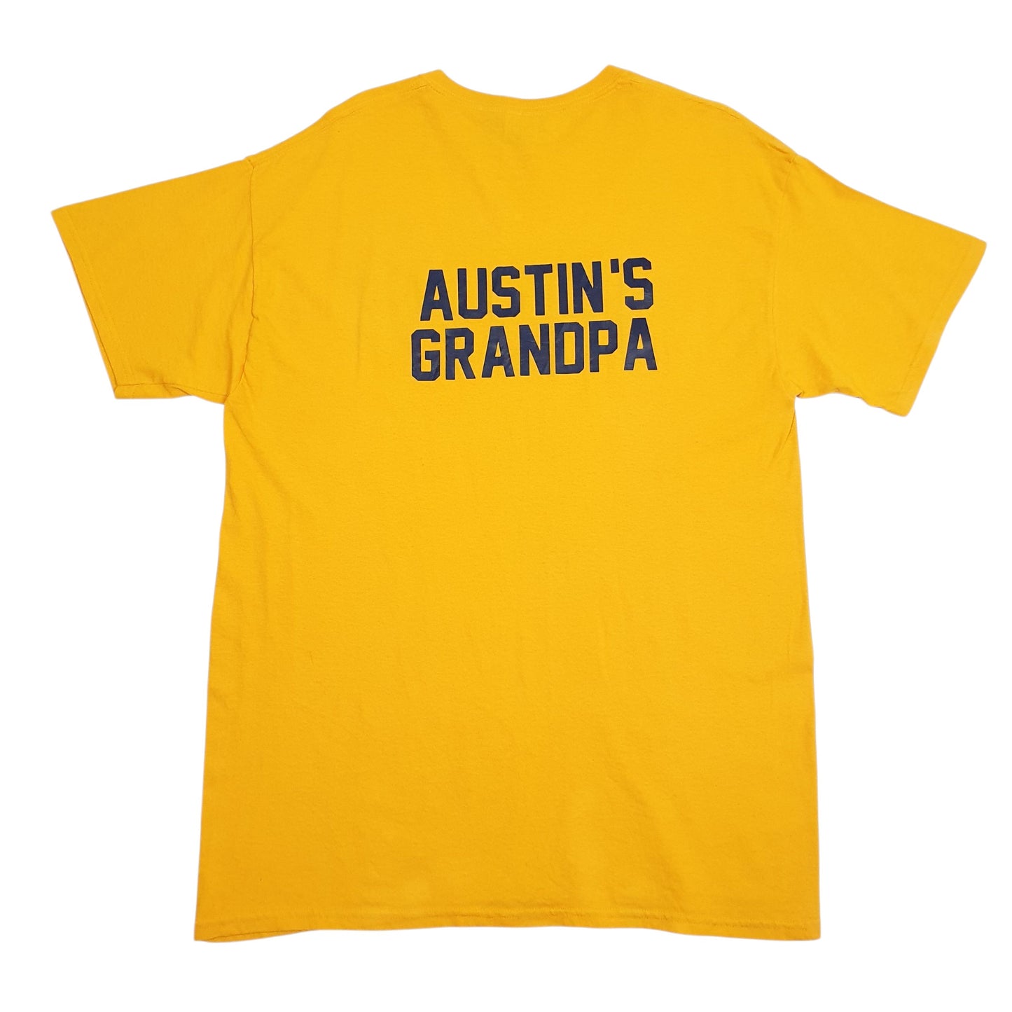 Mens Yellow Gildan Grand Ledge  T Shirt