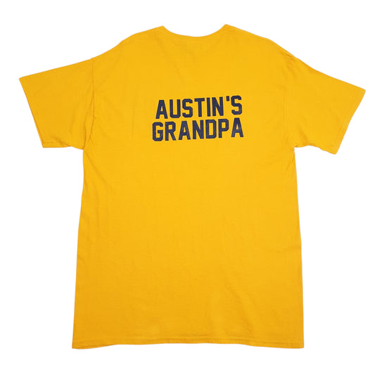 Mens Yellow Gildan Grand Ledge  T Shirt