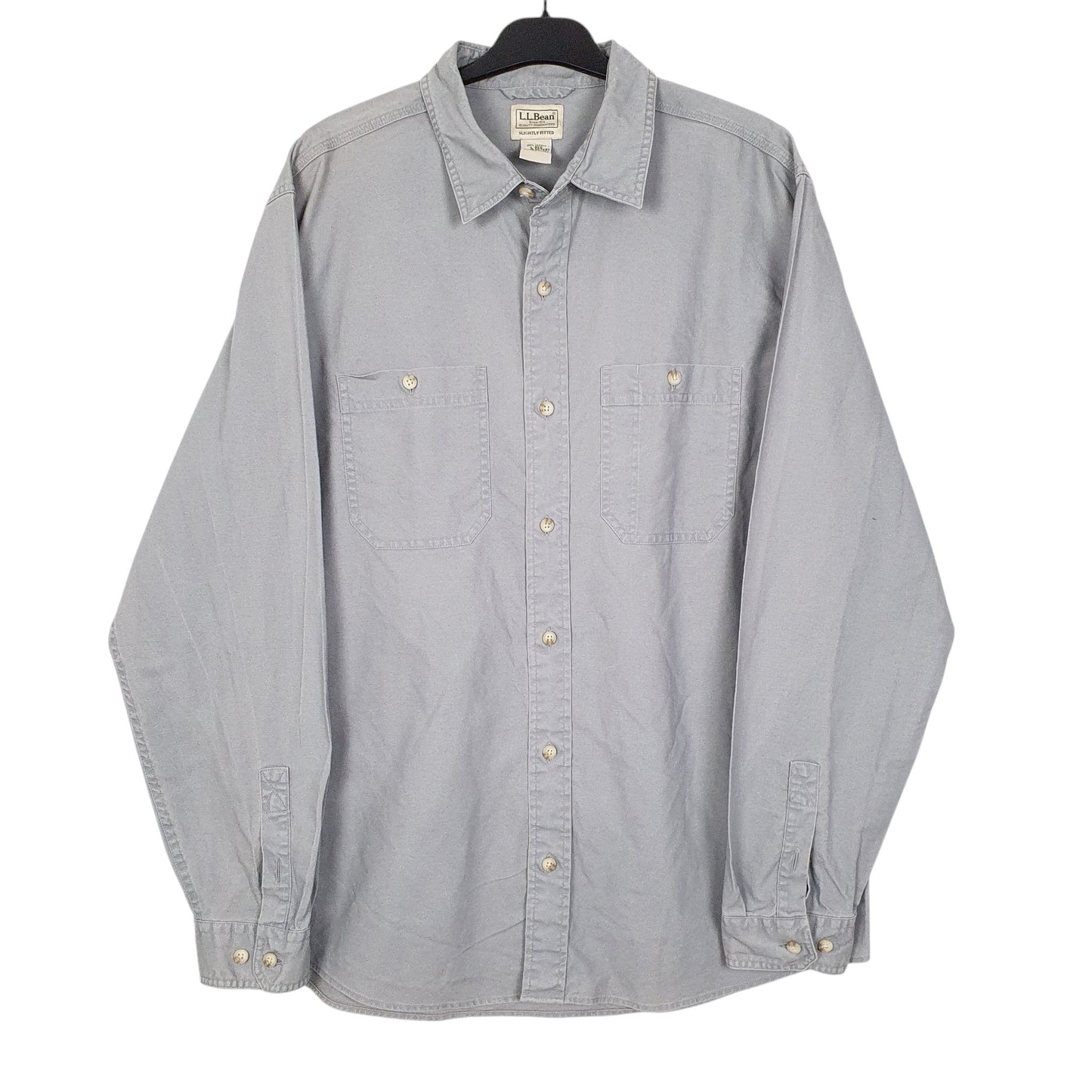 Mens Grey L.L.Bean  Long Sleeve Shirt