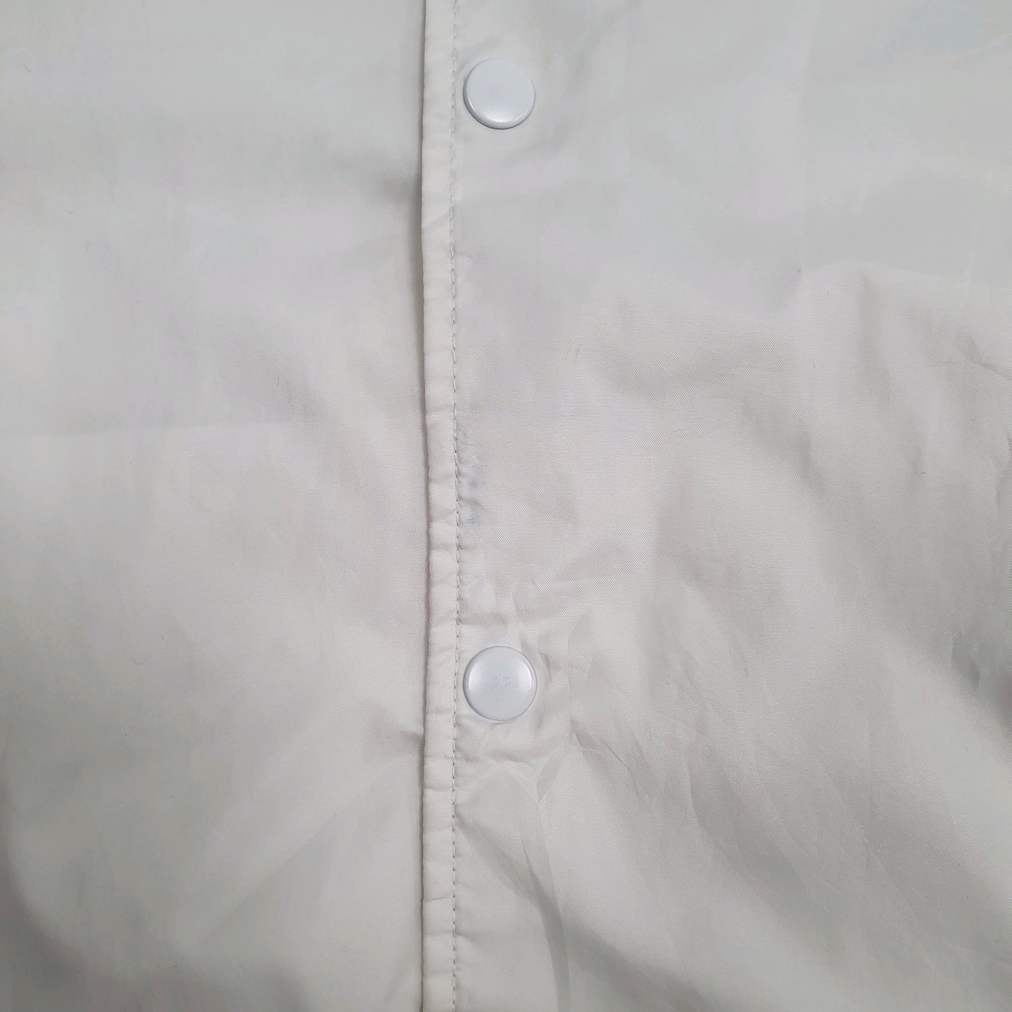 Womens White Champion Crop Top  Coat