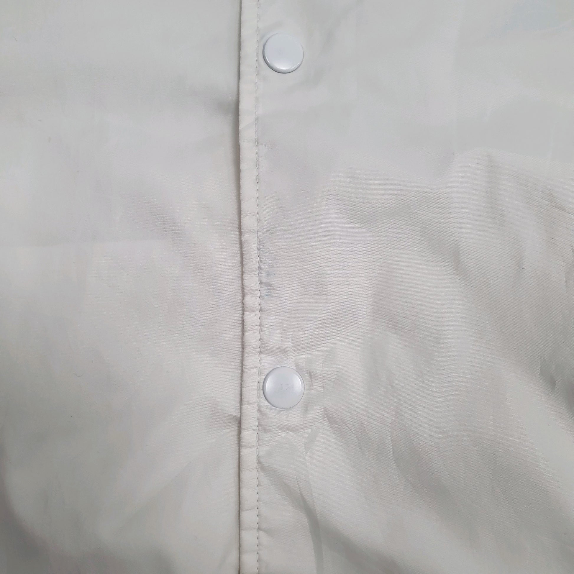 Womens White Champion Crop Top  Coat