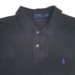 Mens Black Polo Ralph Lauren Classic Fit  Polo Shirt