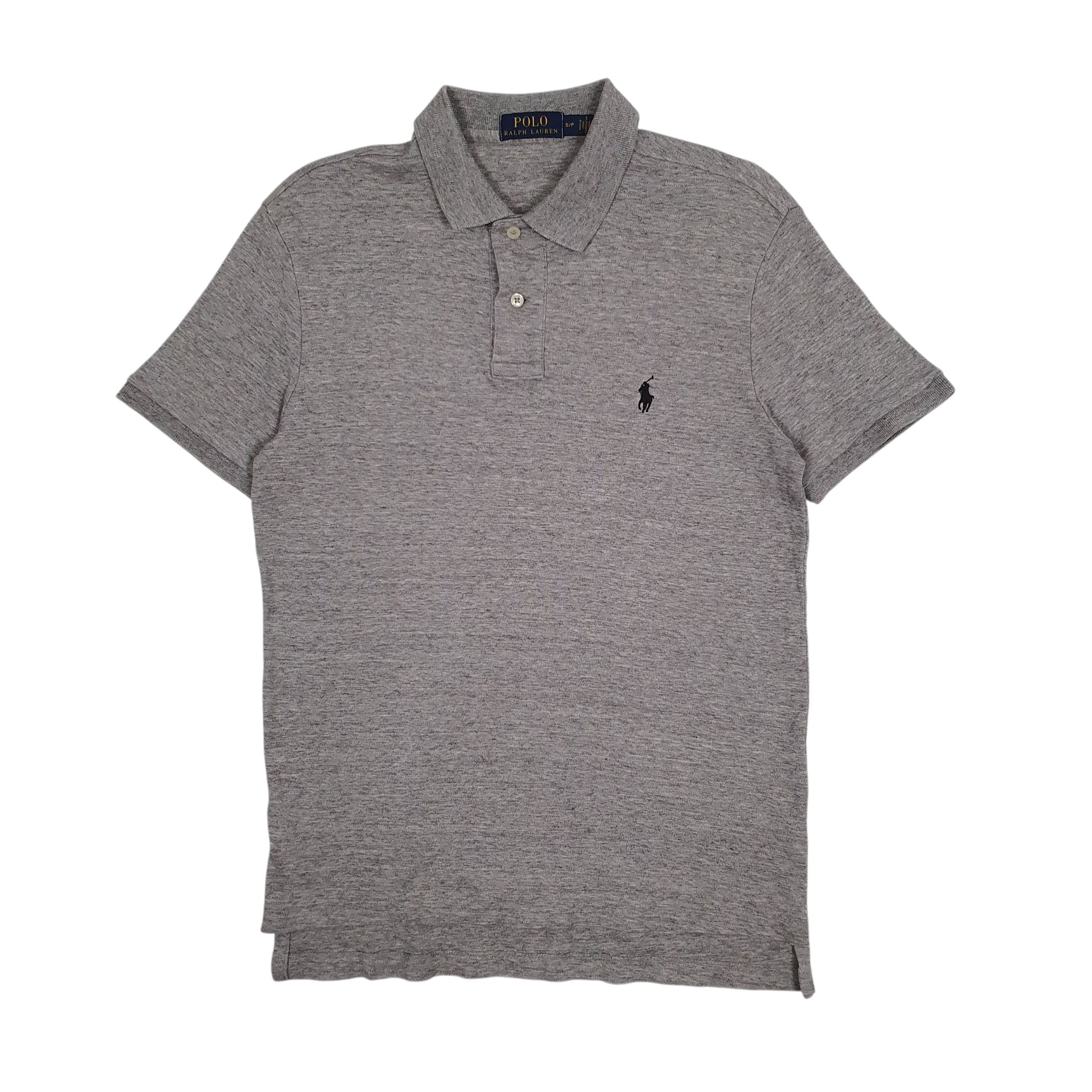 Mens Grey Polo Ralph Lauren  Short Sleeve Polo Shirt