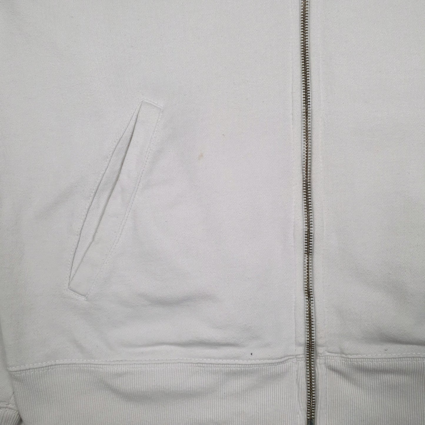 Mens White Ralph Lauren Polo Jeans Co Full Zip Jumper