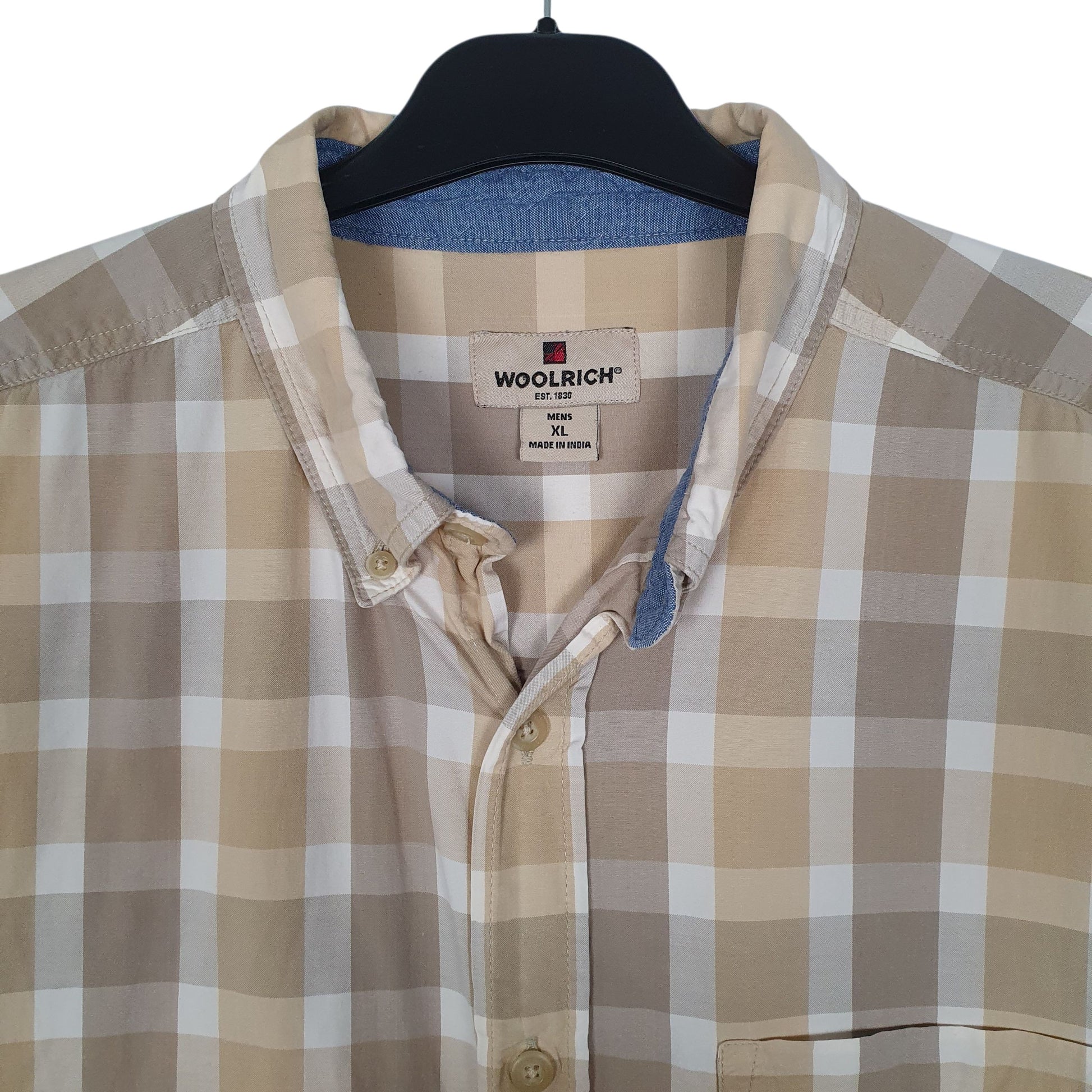 Mens Beige Woolrich   Shirt