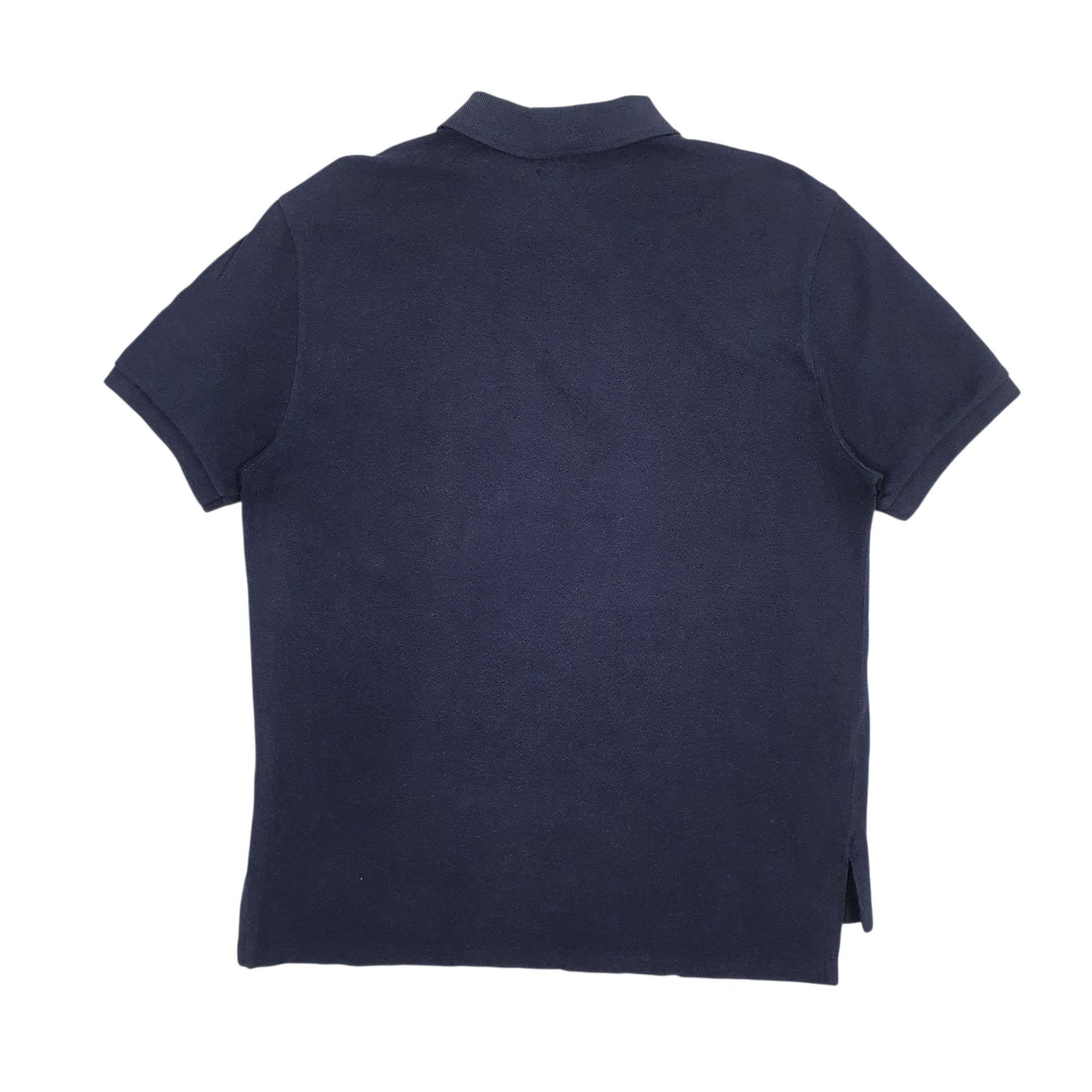 Mens Navy Polo Ralph Lauren Slim Fit  Polo Shirt