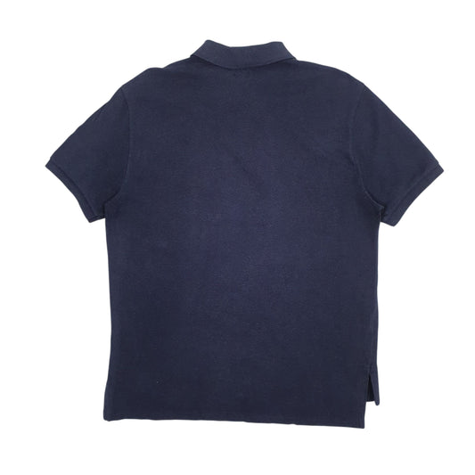 Mens Navy Polo Ralph Lauren Slim Fit  Polo Shirt