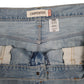 Mens Blue Levis Carpenter  Shorts