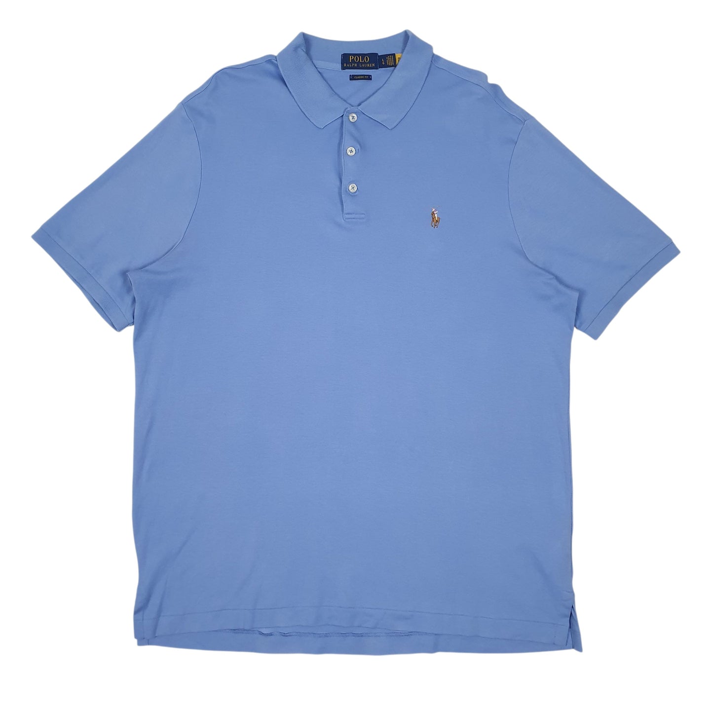 Mens Blue Polo Ralph Lauren  Short Sleeve Polo Shirt